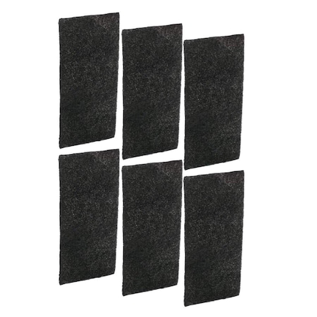 Duraflow Filtration Carbon Pre/Post Filters for Holmes Part AOR31 Filter, PK6 AOR31